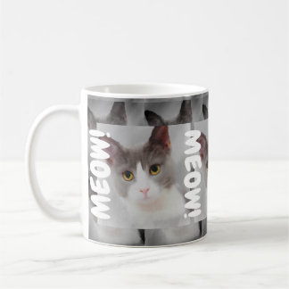 Taza De Café Gato gris