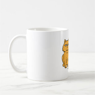 Taza De Café Gato gruñón - Meme Gracioso