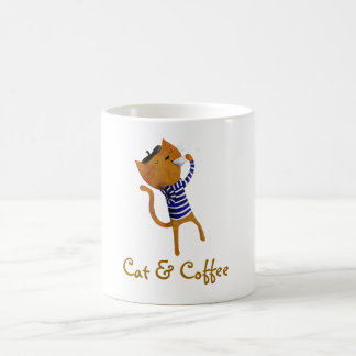 Taza De Café Gato Guay francés