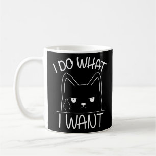 Taza De Café Gato Hago Lo Que Quiero Con Mi Gato