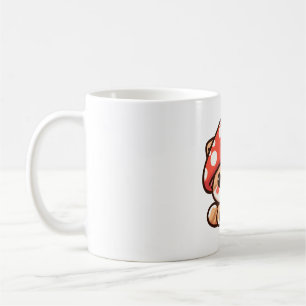 Taza De Café Gato Hongo Cute Gatito