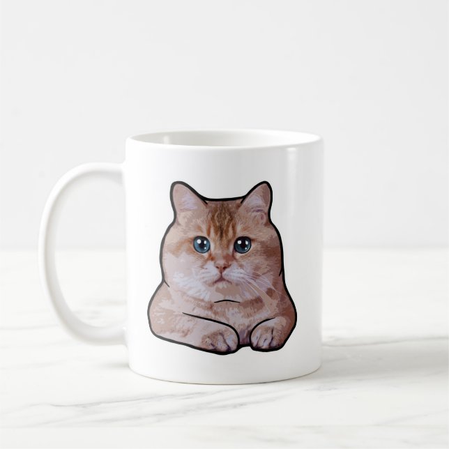 Taza De Café Gato hosico (Izquierda)