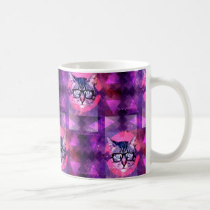 Taza De Café gato iluminado