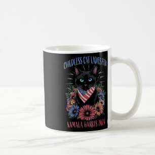 Taza De Café Gato Infantil Damas Para Kamala Harris 2024 Electi