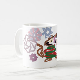 Taza De Café Gato invierno 