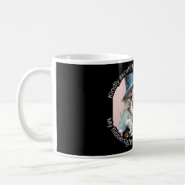 Taza De Café Gato italiano de lujo: Ombre
