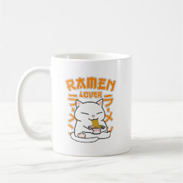 Taza De Café Gato japonés Ramen Ramen Lover