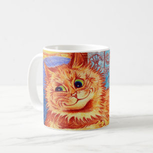 Taza De Café Gato Jengibre, Louis Wain