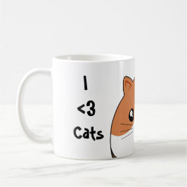 Taza De Café Gato lindo del gatito del calicó de Kawaii