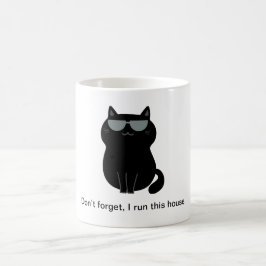 Taza De Café Gato lindo y divertido