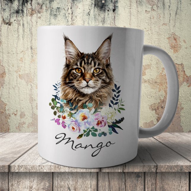 Taza De Café Gato Maine Coon (Subido por el creador)