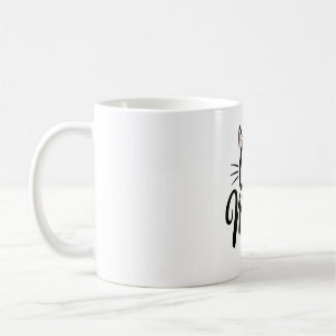 Taza De Café Gato Mamá Whiskers y Oídos