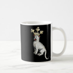 Taza De Café Gato medieval Rey Antiguo Edad Media Alemania