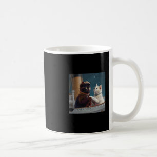 Taza De Café Gato Meme Divertido Película Titanic Rms Barco De 