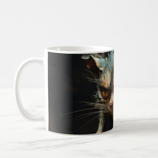 Taza De Café Gato monstruo  (Izquierda)