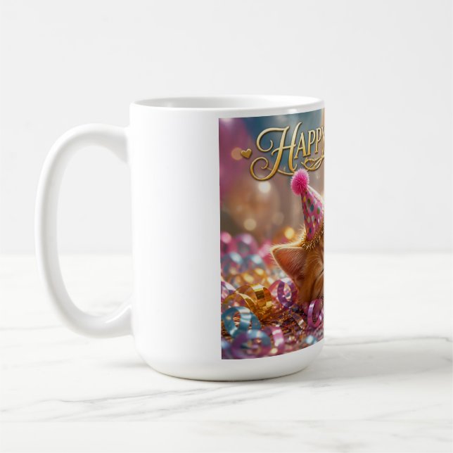 Taza De Café Gato monstruo  (Izquierda)
