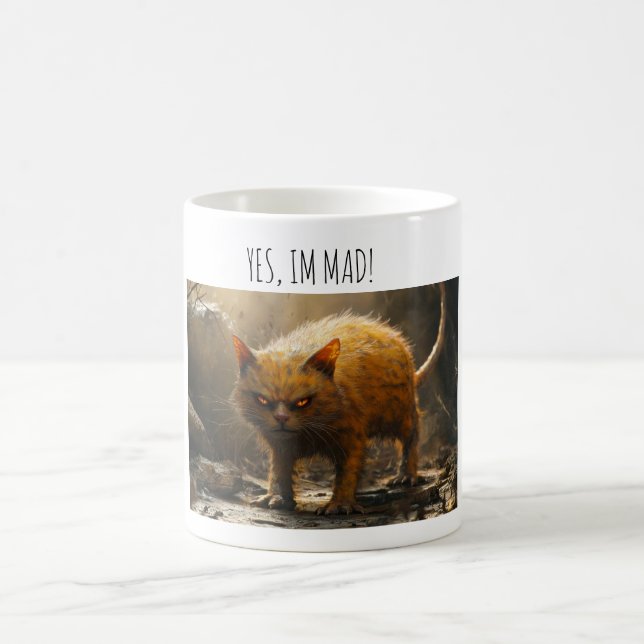Taza De Café Gato monstruo  (Centro)