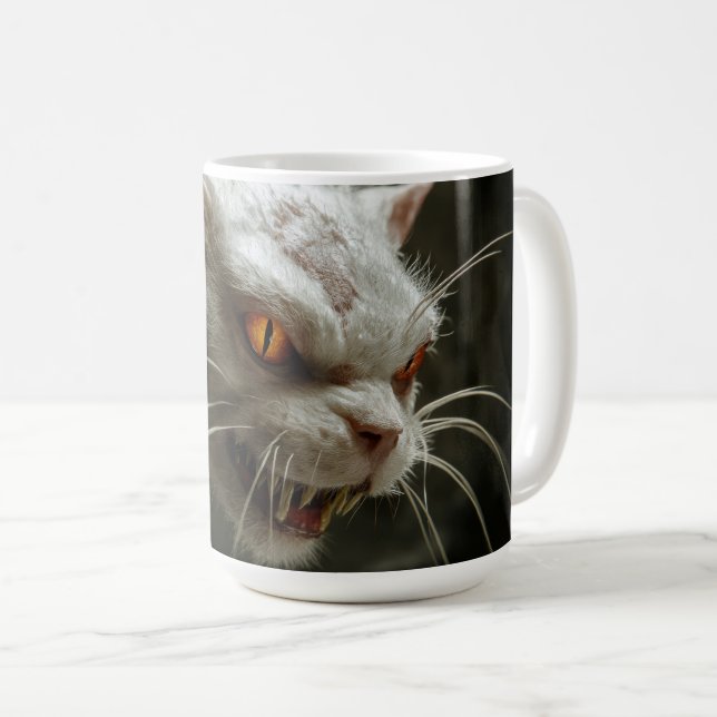 Taza De Café Gato monstruo  (Anverso derecho)