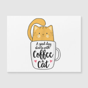 Taza De Café Gato Naranja Divertida Amante De Los 
