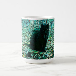 Taza De Café Gato negro