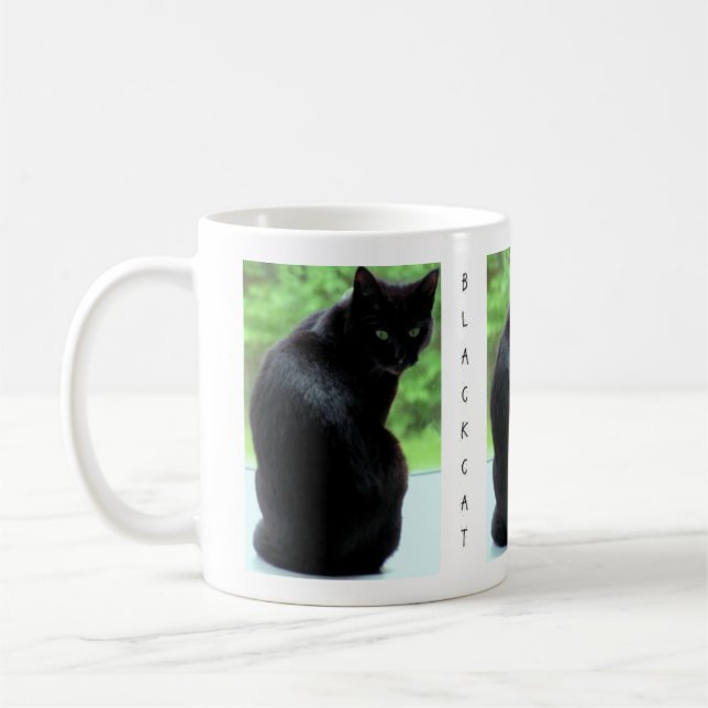 Taza De Café Gato negro (Izquierda)