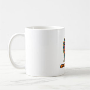 Taza De Café Gato negro de Halloween - Quédate con un gato retr