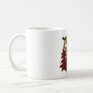 Taza De Café Gato negro familiar Luna Sangrienta Cuarto Crecien