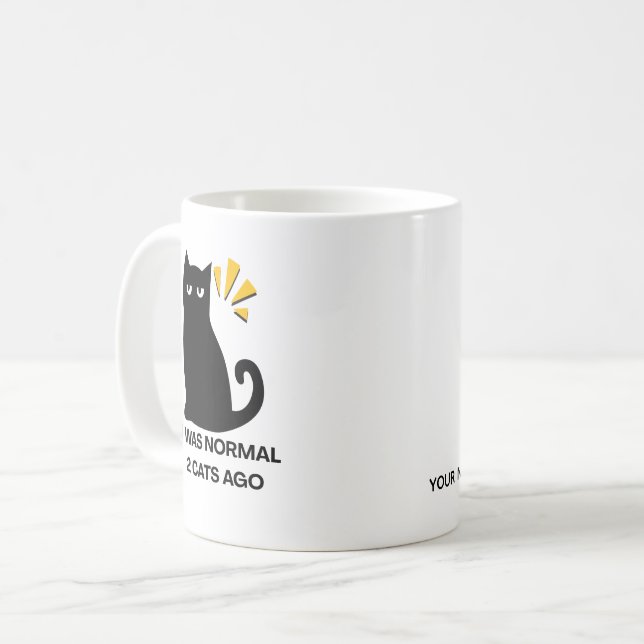 Taza De Café Gato normal  (Anverso izquierdo)