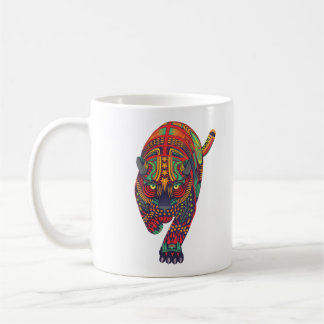Taza De Café Gato oscuro Alebrije