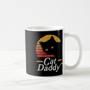 Taza De Café Gato Papi Vintage Ochties Estilo Gato Distancia Re