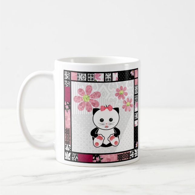 Taza De Café Gato pequeño (Izquierda)