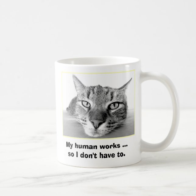 Taza De Café Gato perezoso (Derecha)