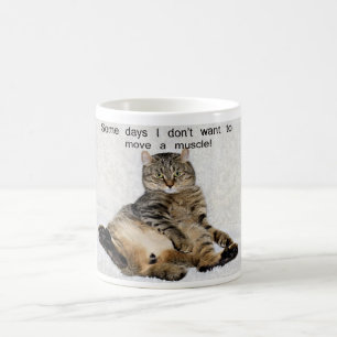 Taza De Café Gato perezoso del día