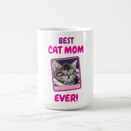 TAZA DE CAFÉ GATO PERSONALIZADO MAMÁ MADRE SIEMPRE MASCOTA AMOR