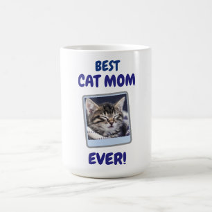 TAZA DE CAFÉ GATO PERSONALIZADO MAMÁ MADRE SIEMPRE MASCOTA AMOR