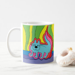 Taza De Café Gato PurrFerred de distancias sociales