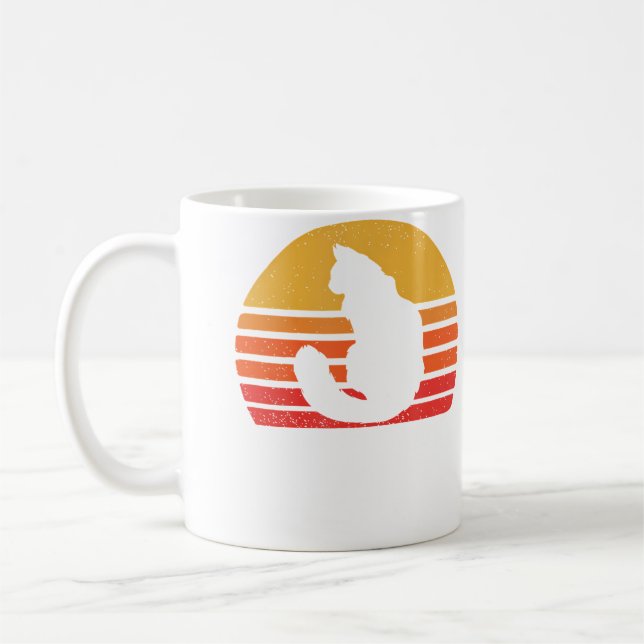 Taza De Café Gato Ragdoll (Izquierda)