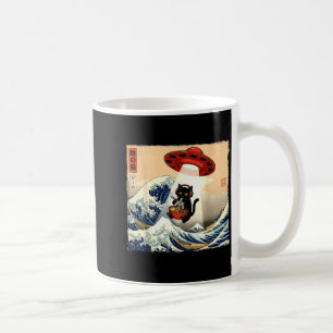 Taza De Café Gato Ramen Japonés Gráfico Divertido Ovni Kawaii G