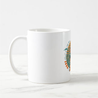 Taza De Café Gato Retro Genial con Gafas de Sol — Gato Divertid