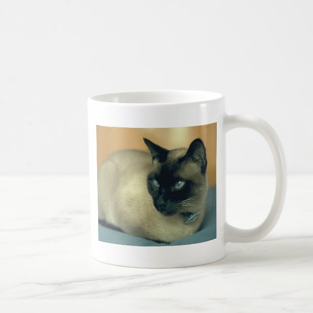 Taza De Café Gato siamés (Derecha)