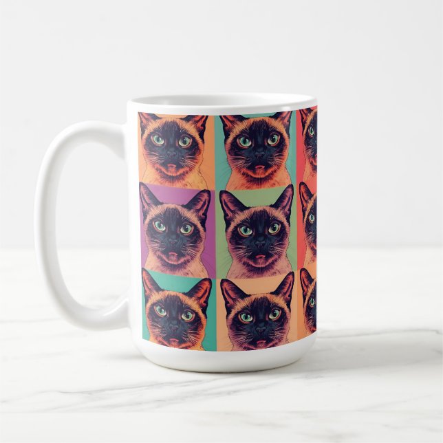 Taza De Café gato siamés (Izquierda)
