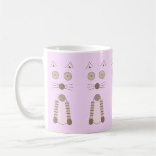 Taza De Café Gato simple