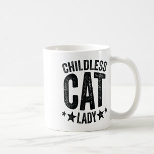 Taza De Café Gato Sin Hijos Señora Comma - La Kamala Harris Por