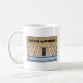 Taza De Café Gato Súbditos Leales Divertidos