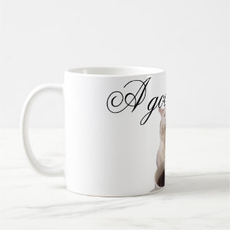 Taza De Café Gato tomando cafe 