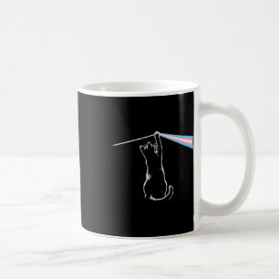 Taza De Café Gato transexual de música rock de gato lgbt