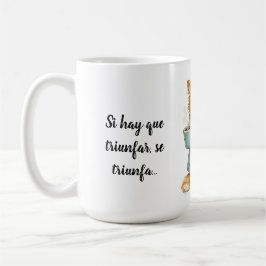 Taza De Café gato triunfador