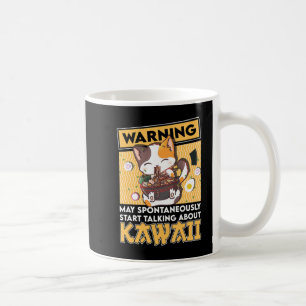 Taza De Café Gato vintage Ramen Kawaii Anime Chicas de regalo j