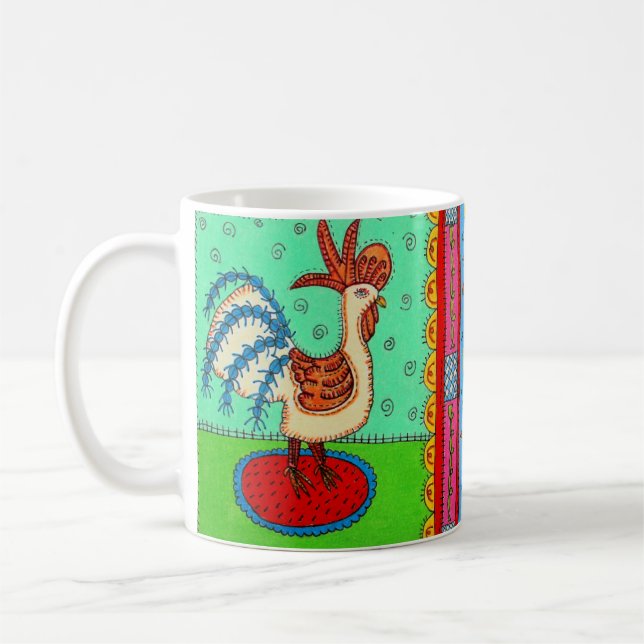 Taza De Café Gato y Cockeral (Izquierda)