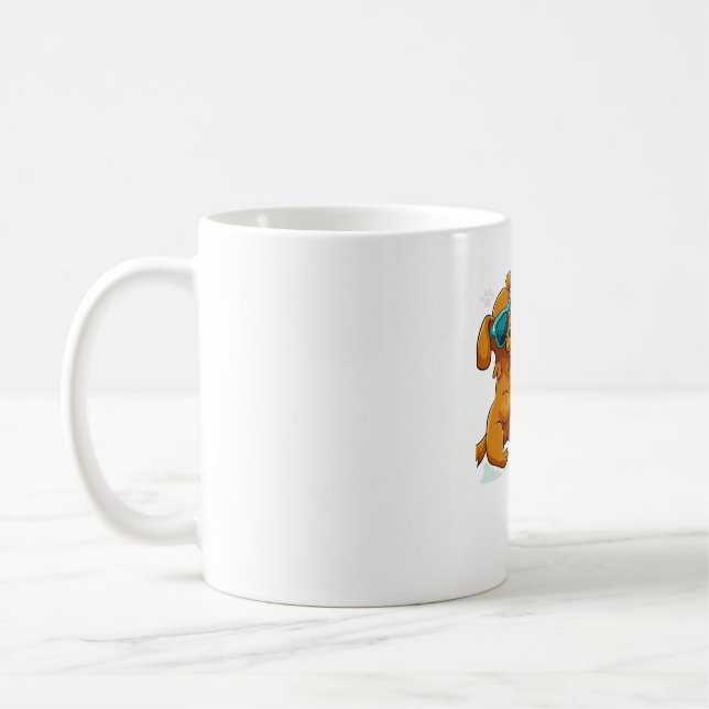 Taza De Café Gato y perro cortos 1 (Izquierda)